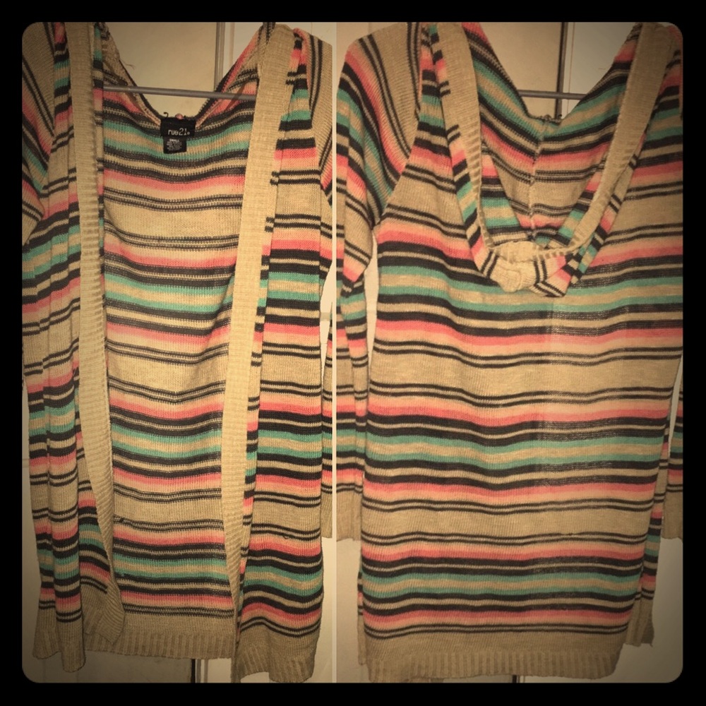 Hooded Summer cardigan